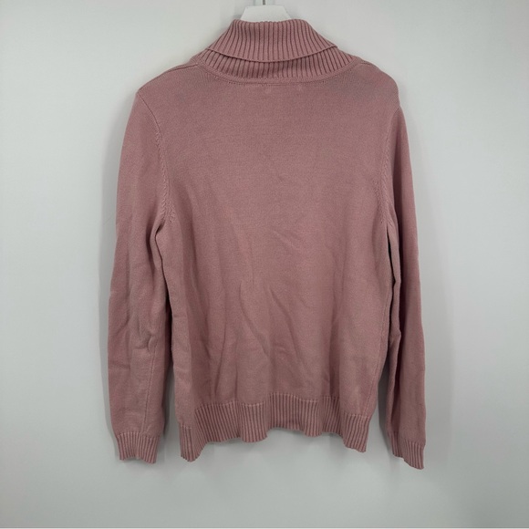 Vintage Y2K Pink Sweater Size XL Argyle Print Academia Softcore Cottagecore - Picture 6 of 6